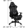 image:imageFlash Furniture Black Gaming Desk and RedBlack Racing Chair Set with Cup Holder Headphone Hook and MonitorSmartphone StandGrey