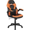 image:imageFlash Furniture Black Gaming Desk and RedBlack Racing Chair Set with Cup Holder Headphone Hook and MonitorSmartphone StandOrange