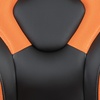 image:imageFlash Furniture Black Gaming Desk and RedBlack Racing Chair Set with Cup Holder Headphone Hook and MonitorSmartphone StandOrange