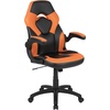 image:imageFlash Furniture Black Gaming Desk and RedBlack Racing Chair Set with Cup Holder Headphone Hook and MonitorSmartphone StandOrange