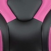 image:imageFlash Furniture Black Gaming Desk and RedBlack Racing Chair Set with Cup Holder Headphone Hook and MonitorSmartphone StandPink