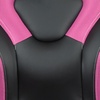 image:imageFlash Furniture Black Gaming Desk and RedBlack Racing Chair Set with Cup Holder Headphone Hook and MonitorSmartphone StandPink