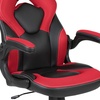 image:imageFlash Furniture Black Gaming Desk and RedBlack Racing Chair Set with Cup Holder Headphone Hook and MonitorSmartphone StandRed