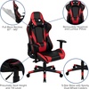 image:imageFlash Furniture Black Gaming Desk and RedBlack Racing Chair Set with Cup Holder Headphone Hook and MonitorSmartphone StandRed