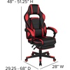 image:imageFlash Furniture Black Gaming Desk and RedBlack Racing Chair Set with Cup Holder Headphone Hook and MonitorSmartphone StandRed