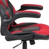 image:imageFlash Furniture Black Gaming Desk and RedBlack Racing Chair Set with Cup Holder Headphone Hook and MonitorSmartphone StandRed