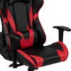 image:imageFlash Furniture Black Gaming Desk and RedBlack Racing Chair Set with Cup Holder Headphone Hook and MonitorSmartphone StandRed