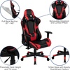 image:imageFlash Furniture Black Gaming Desk and RedBlack Racing Chair Set with Cup Holder Headphone Hook and MonitorSmartphone StandRed