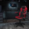image:imageFlash Furniture Black Gaming Desk and RedBlack Racing Chair Set with Cup Holder Headphone Hook and MonitorSmartphone StandRed