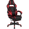 image:imageFlash Furniture Black Gaming Desk and RedBlack Racing Chair Set with Cup Holder Headphone Hook and MonitorSmartphone StandRed