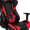 image:imageFlash Furniture Black Gaming Desk and RedBlack Racing Chair Set with Cup Holder Headphone Hook and MonitorSmartphone StandRed