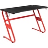 image:imageFlash Furniture Black Gaming Desk and RedBlack Racing Chair Set with Cup Holder Headphone Hook and MonitorSmartphone StandRed