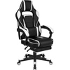 image:imageFlash Furniture Black Gaming Desk and RedBlack Racing Chair Set with Cup Holder Headphone Hook and MonitorSmartphone StandWhite