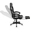 image:imageFlash Furniture Black Gaming Desk and RedBlack Racing Chair Set with Cup Holder Headphone Hook and MonitorSmartphone StandWhite