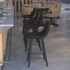 image:imageFlash Furniture Caleb Modern Armless 24 Inch Counter Height Stools Commercial Grade with Footrests and Matte Metal Frames Set of 2