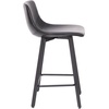 image:imageFlash Furniture Caleb Modern Armless 24 Inch Counter Height Stools Commercial Grade with Footrests and Matte Metal Frames Set of 2