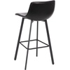 image:imageFlash Furniture Caleb Modern Armless 24 Inch Counter Height Stools Commercial Grade with Footrests and Matte Metal Frames Set of 2Black LeathersoftBlack