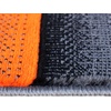 image:imageFlash Furniture Elio Collection Color Blocked Pattern Area Rug  High Pile Purple Olefin Rug  2 x 3 Area Rug  Jute Backing  Hallway Entryway BedroomOrange