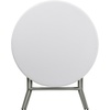 image:imageFlash Furniture Elon Commercial Grade 263Foot Round Granite White Plastic Folding Table