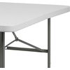 image:imageFlash Furniture Elon Commercial Grade 5Foot BiFold Granite White Plastic Folding Table
