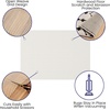 image:imageFlash Furniture Fealty Non Slip Rug Pad for 2 x 3 Area Rug Hardwood Floor Rug Gripper Anti Skid Rug Pad Protective Cushioning Rug Pad48 x 69 Rectangular