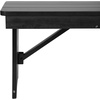 image:imageFlash Furniture HERCULES 40 x 12 Folding Farm Bench Solid Pine Entryway Bench in Light NaturalBlack Wash