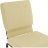 image:imageFlash Furniture HERCULES Series 185W Stacking Church Chair in Navy Blue Fabric  Gold Vein FrameBeige Patterned FabricGold Vein Frame