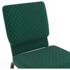 image:imageFlash Furniture HERCULES Series 185W Stacking Church Chair in Navy Blue Fabric  Gold Vein FrameGreen Patterned FabricGold Vein Frame