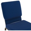 image:imageFlash Furniture HERCULES Series 185W Stacking Church Chair in Navy Blue Fabric  Gold Vein FrameNavy Blue FabricGold Vein Frame