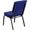 image:imageFlash Furniture HERCULES Series 185W Stacking Church Chair in Navy Blue Fabric  Gold Vein FrameNavy Blue FabricGold Vein Frame
