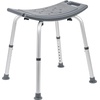 image:imageFlash Furniture HERCULES Series ToolFree and Quick Assembly 300 Lb Capacity Adjustable Gray Bath amp Shower Chair with Nonslip Feet