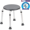 image:imageFlash Furniture Hercules Series Aluminum Bath and Shower Chair with Adjustable Seat Height AntiSlip Medical Shower Chair WhiteGray