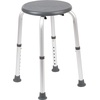 image:imageFlash Furniture Hercules Series Aluminum Bath and Shower Chair with Adjustable Seat Height AntiSlip Medical Shower Chair WhiteGray