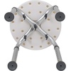 image:imageFlash Furniture Hercules Series Aluminum Bath and Shower Chair with Adjustable Seat Height AntiSlip Medical Shower Chair WhiteWhite