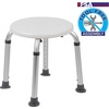 image:imageFlash Furniture Hercules Series Aluminum Bath and Shower Chair with Adjustable Seat Height AntiSlip Medical Shower Chair WhiteWhite