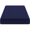 image:imageFlash Furniture Irvine LiquidResistant Memory Foam Mattress Medium Comfort Level Removable Cover with Zipper Dorm Mattress 8 Twin XL BlueTwin XL