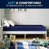 image:imageFlash Furniture Irvine LiquidResistant Memory Foam Mattress Medium Comfort Level Removable Cover with Zipper Dorm Mattress 8 Twin XL BlueTwin XL