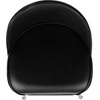 image:imageFlash Furniture James Commercial Grade Metal Barstool with Swivel Bucket Seat Vinyl Upholstered Seat Tubular Footrest Weathered BrownBlack