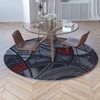image:imageFlash Furniture Jubilee Collection Abstract Area Rug  High Pile Orange Olefin Rug  2 x 3 Area Rug  Jute Backing  Hallway Entryway Bedroom Living RoomLava