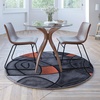image:imageFlash Furniture Jubilee Collection Abstract Area Rug  High Pile Orange Olefin Rug  2 x 3 Area Rug  Jute Backing  Hallway Entryway Bedroom Living RoomOrange
