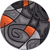 image:imageFlash Furniture Jubilee Collection Abstract Area Rug  High Pile Orange Olefin Rug  2 x 3 Area Rug  Jute Backing  Hallway Entryway Bedroom Living RoomOrange
