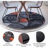 image:imageFlash Furniture Jubilee Collection Abstract Area Rug  High Pile Orange Olefin Rug  2 x 3 Area Rug  Jute Backing  Hallway Entryway Bedroom Living RoomOrange