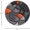 image:imageFlash Furniture Jubilee Collection Abstract Area Rug  High Pile Orange Olefin Rug  2 x 3 Area Rug  Jute Backing  Hallway Entryway Bedroom Living RoomOrange