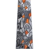 image:imageFlash Furniture Jubilee Collection Abstract Area Rug  High Pile Orange Olefin Rug  2 x 3 Area Rug  Jute Backing  Hallway Entryway Bedroom Living RoomOrange