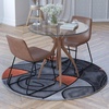 image:imageFlash Furniture Jubilee Collection Abstract Area Rug  High Pile Orange Olefin Rug  2 x 3 Area Rug  Jute Backing  Hallway Entryway Bedroom Living RoomOrange