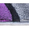 image:imageFlash Furniture Jubilee Collection Abstract Area Rug  High Pile Orange Olefin Rug  2 x 3 Area Rug  Jute Backing  Hallway Entryway Bedroom Living RoomPurple