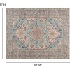 image:imageFlash Furniture Katherine Vintage Medallion Area Rug  8 x 10  Blue Multi PolyesterBlue Multi