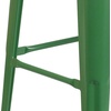 image:imageFlash Furniture Lily 30 High Backless Black Metal Barstool with Square Wood SeatGreen