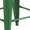 image:imageFlash Furniture Lily 30 High Backless Black Metal Barstool with Square Wood SeatGreen
