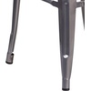 image:imageFlash Furniture Lincoln 30 High Backless Clear Coated Metal Indoor Barstool with Square SeatSet of 4